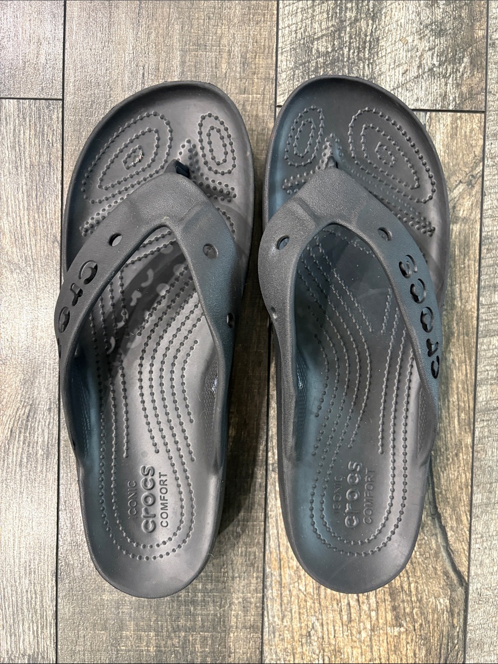 CROCS Black Women's Sandals